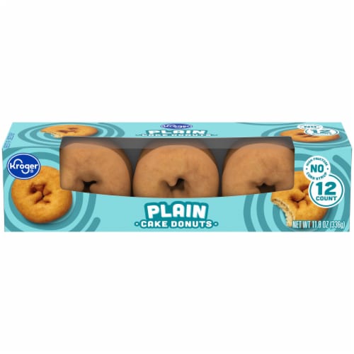 Kroger® Plain Cake Donuts Perspective: back