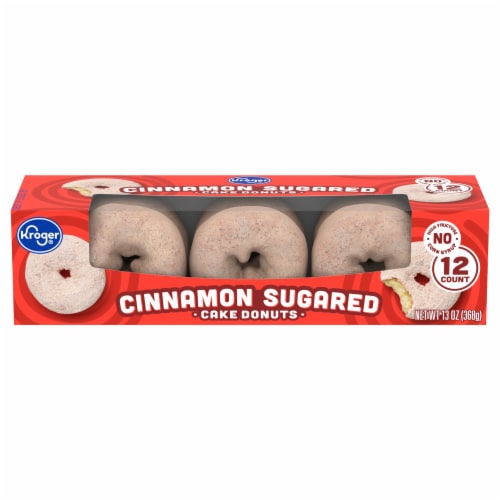 Kroger® Cinnamon Sugar Cake Donuts Perspective: back