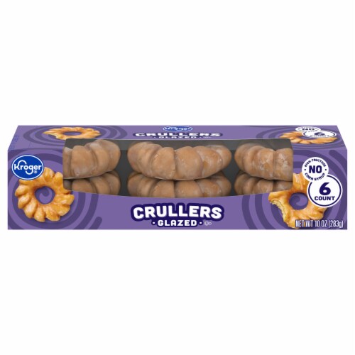 Kroger® Glazed Crullers Donuts Perspective: back
