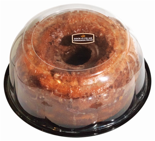 Bakery Fresh Goodness Sock-It-To-Me Cinnamon Pecan Pudding Cake Perspective: back