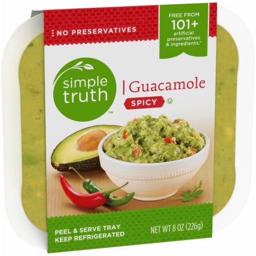 Simple Truth™ Spicy Guacamole Perspective: back