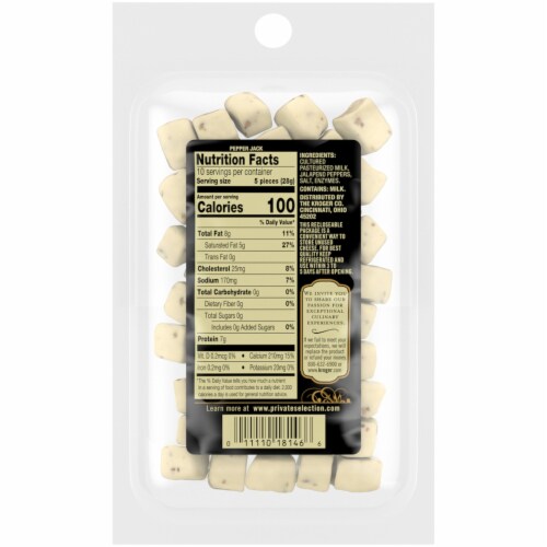 Private Selection™ Pepper Jack Cheese Cubes Perspective: back
