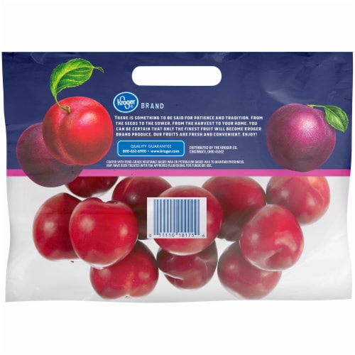 Kroger® Plums Perspective: back