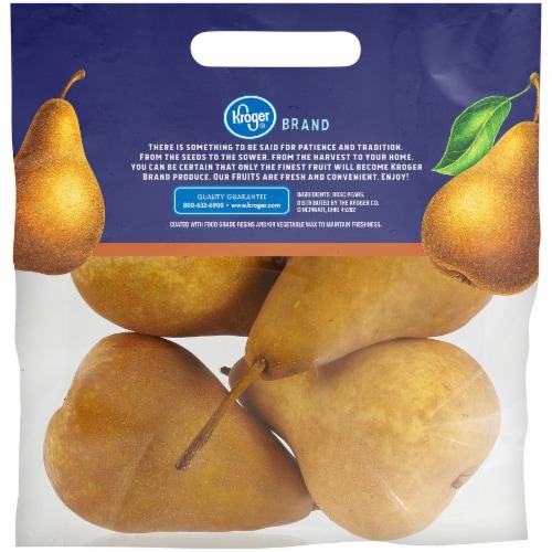 Kroger® Bosc Pears Pouch Perspective: back