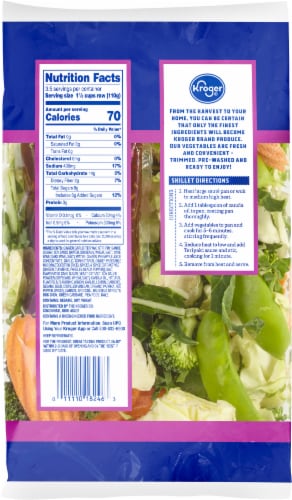 Kroger® Ginger Garlic Stir Fry Kit Perspective: back