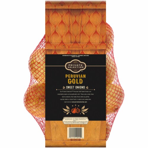 Private Selection® Peruvian Gold Sweet Onion 5 lb Bag Perspective: back