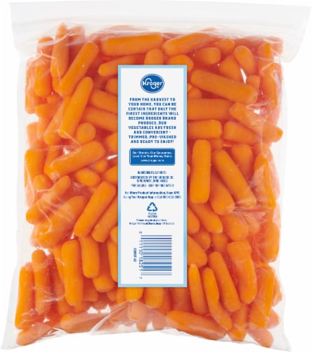 Kroger® Carrots Baby Cut Bag BIG Deal! Perspective: back