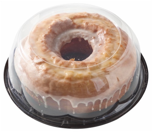 Bakery Fresh Sour Cream Pudding Cake Perspective: back