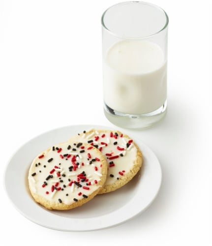 Bakery Seasonal Iced Sugar Cookies Perspective: back