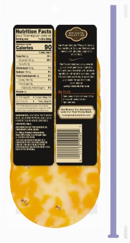 Private Selection™ Fuego Colby Jack Sliced Deli Cheese Perspective: back