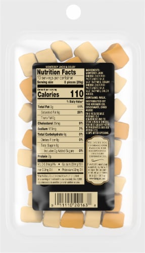 Private Selection® Monterey Jack and Colby Cheese Cubes Perspective: back