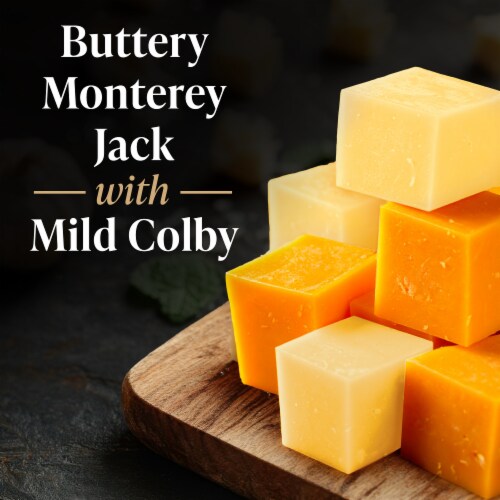 Private Selection® Monterey Jack and Colby Cheese Cubes Perspective: back