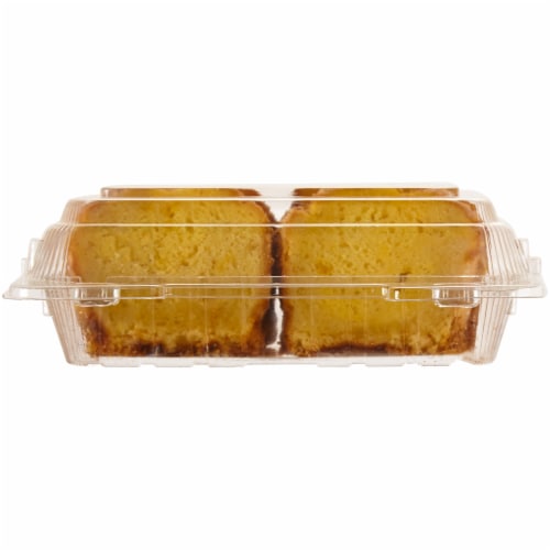 Bakery Fresh Goodness Sliced Lemon Loaf Cake Perspective: back