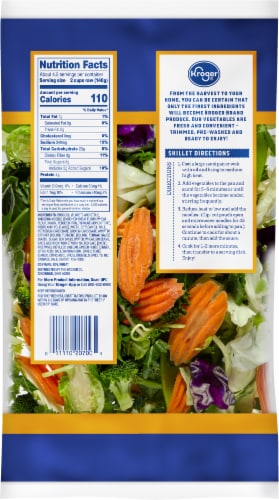 Kroger Teriyaki Meal Kit With Noodles Perspective: back