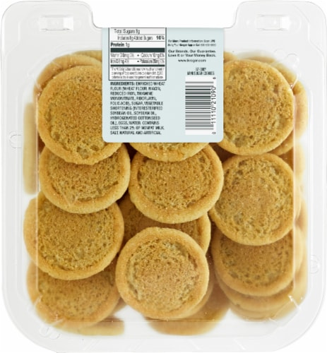 Bakery Fresh Mini Sugar Cookies Perspective: back