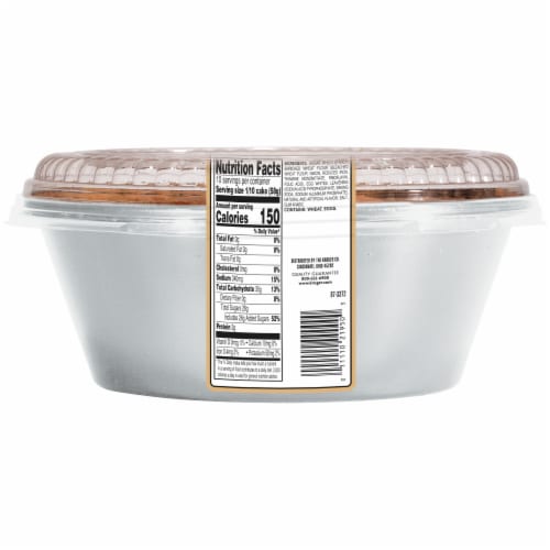Fred Meyer Angel Food Cake Perspective: back