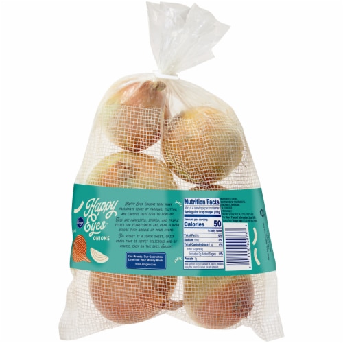 Kroger® Happy Eyes™ Sweet Onion 2 lb Bag Perspective: back