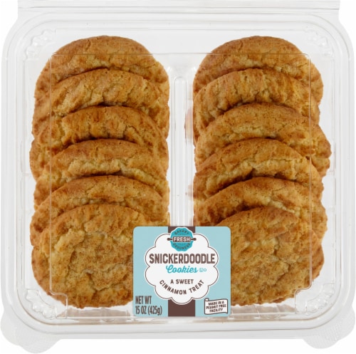 Bakery Fresh Goodness Snickerdoodle Cookies Perspective: back