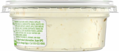Simple Truth Garden Spinach Plant Based Dip Perspective: back