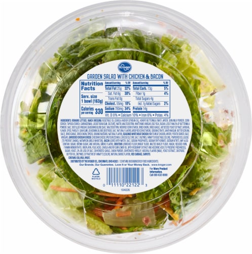 Kroger® Chef with Chicken & Ham Salad Bowl Kit, 6.7 oz - Kroger