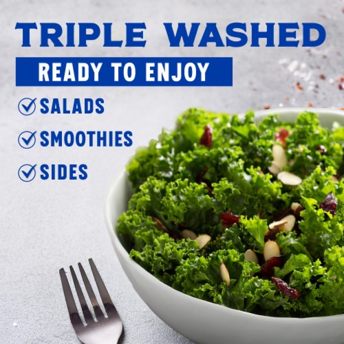 Kroger® Chopped Kale Bagged Salad Perspective: back