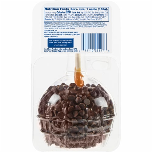 Kroger® Caramel Apple with Chocolate Chips Perspective: back