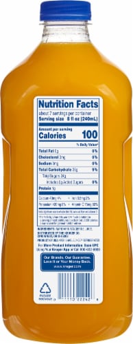 Kroger® Adorbs™ Mandarin Orange Juice Perspective: back
