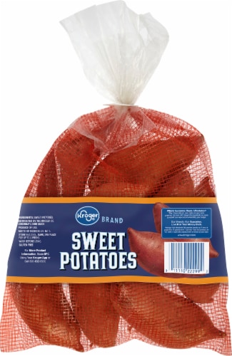 Kroger Sweet Potato Perspective: back
