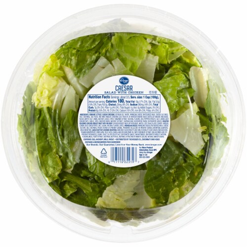 Kroger® Chicken Caesar Salad Kit Perspective: back