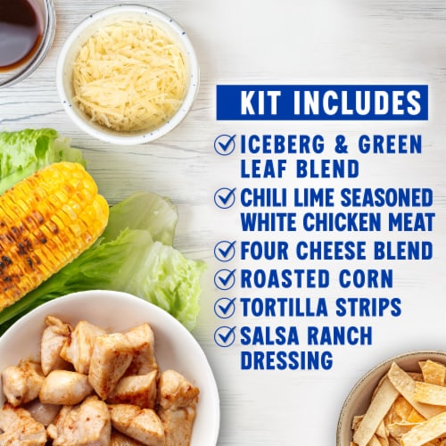 Kroger® Southwest Style With Chicken Salad Kit Perspective: back