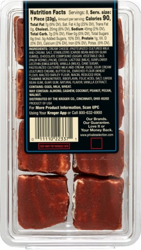 Private Selection® New York Style Dipped Cheesecake Bites Perspective: back