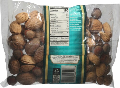 Private Selection® Extra Fancy In-Shell Mixed Nuts Perspective: back
