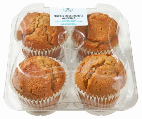 Bakery Fresh Pumpkin Snickerdoodle Muffins, 15 oz - Kroger