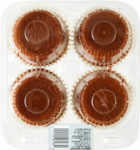 Bakery Fresh Strawberry Muffins Perspective: back