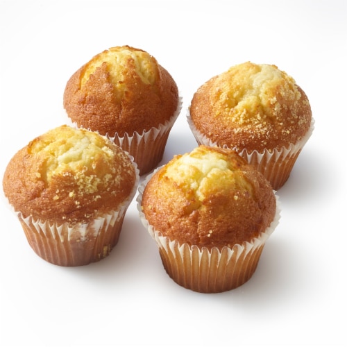 Bakery Fresh Goodness Cream Cheese Muffins Perspective: back