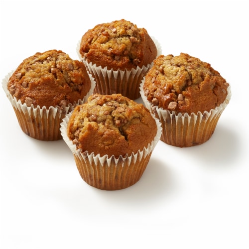 Bakery Fresh Cinnamon Chip Muffins Perspective: back
