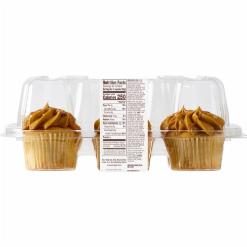 Bakery Fresh Goodness Salted Caramel Cupcakes Perspective: back