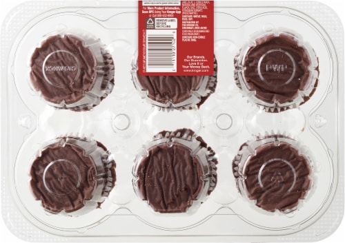 Bakery Fresh Goodness Sunflower Chocolate Cupcakes Perspective: back