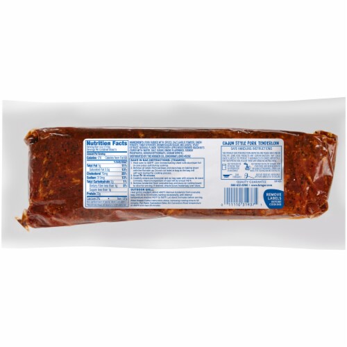 Kroger® Cook-in-Bag Cajun Style Applewood Smoked Bacon Crusted Pork Tenderloin Perspective: back