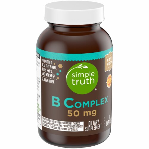 Simple Truth® B Complex Capsules 50mg Perspective: back