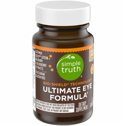 Simple Truth® Bio-Shield® Technology Ultimate Eye Formula® Capsules Perspective: back