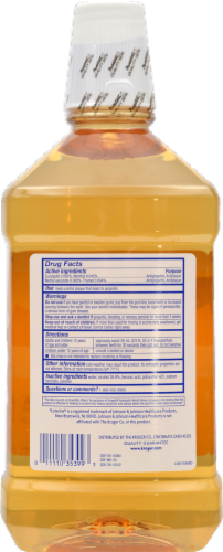 Kroger® Original Antiseptic Mouth Rinse Perspective: back