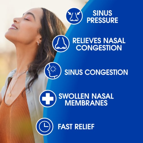 Kroger® Nasal Decongestant Fast Acting Nasal Spray Phenylephrine HCl Perspective: back