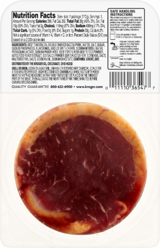 Kroger® Hickory Smoked Bacon Wrapped Tenderloin Filet Perspective: back