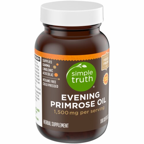 Simple Truth® Evening Primrose Oil Softgels 1500mg Perspective: back