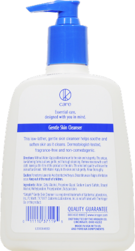 Kroger® Gentle Skin Cleanser Perspective: back