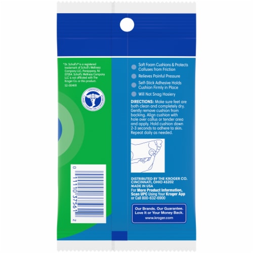 Kroger® Callus Cushions Perspective: back