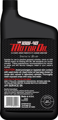 SAE 10W-40/SN – Usa Motor Oil