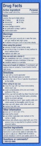 Kroger® Sterile Eye Wash Perspective: back