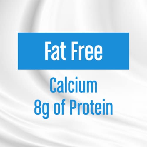 QFC Fat Free Skim Milk Perspective: back